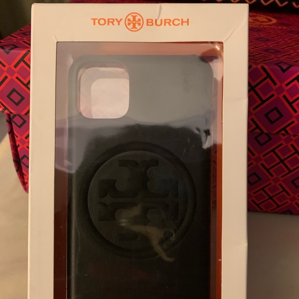 Tory Burch black iPhone 11 phone case
